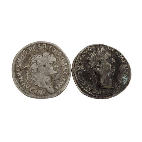 2 Münzen des Römischen Kaiserreichs - - Foto 1