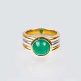 Juwelier Wilm. Smaragd-Cabochon Ring - фото 1