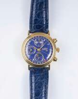 Herren-Armbanduhr mit Mondphase und Datumsanzeige