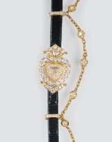 Hochkarätige Diamant Damen-Armbanduhr 'Herz'
