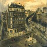 Lucien Adrion. Boulevard in Paris - Foto 1