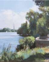 Nachmittag an der Außenalster