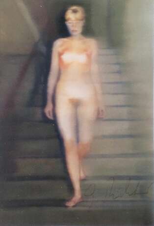 Gerhard Richter. Ema - Akt auf einer Treppe - фото 1