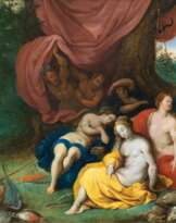 Diana und ihre Nymphen werden von Satyrn entdeckt