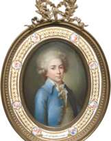 Paar Portraits 'Monsieur und Mademoiselle de Chateauroux'