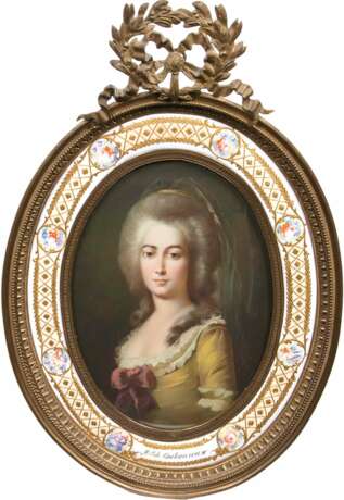 Maurice Quentin de la Tour. Paar Portraits 'Monsieur und Mademoiselle de Chateauroux' - фото 2