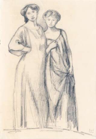 Ludwig von Hofmann. Zwei Frauen - Foto 1