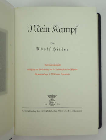 Hitler, Adolf: Mein Kampf Jubiläumsausgabe. - Foto 3