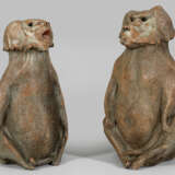 Paar Pavian-Figuren - фото 1