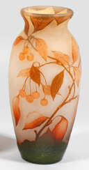 Arsall-Vase mit Dekor aus reifen Kirschzweigen