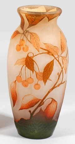 Arsall-Vase mit Dekor aus reifen Kirschzweigen - Foto 1