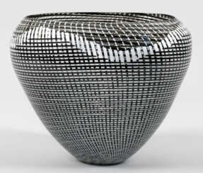 Seltene "Tessuto"-Vase von Lino Tagliapietra