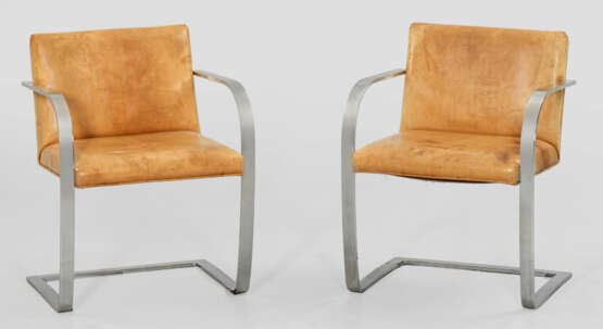 Paar Armlehnstühle "Brono" von Mies van der Rohe - фото 1