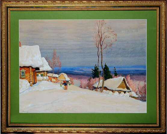 „Das Bild Winterlandschaft (V. I. Sokolov)“ - Foto 1
