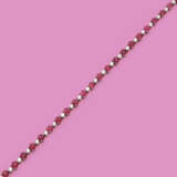 Hochfeines Rubin-Diamant-Armband - Foto 1