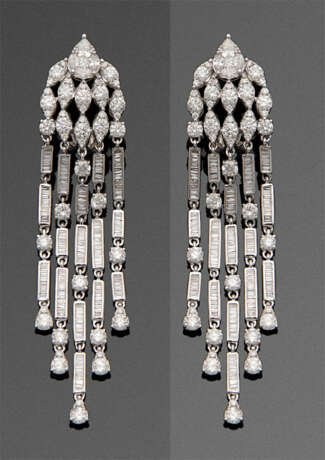 Paar hochfeine Diamant-Chandeliers - Foto 1