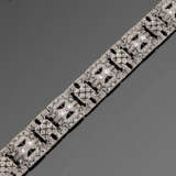 Art Déco-Diamant-Armband in Ajour - Foto 1