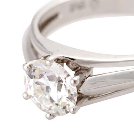 Verlobungsring mit 1 Altschliff- Diamant ca. 1,2 ct - фото 5
