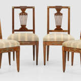 Satz von sechs klassizistischen Stühlen - photo 1