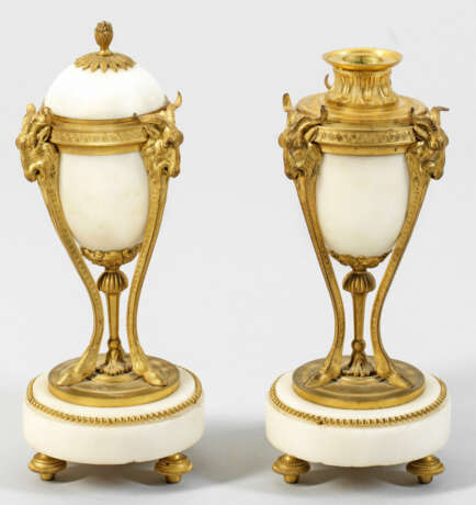 Paar Louis XVI-Cassolettes - photo 1