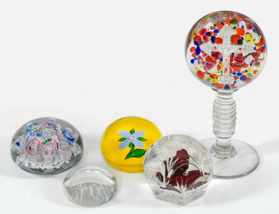 Fünf Paperweights - photo 1