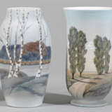 Zwei Vasen mit dänischer Landschaft - фото 1