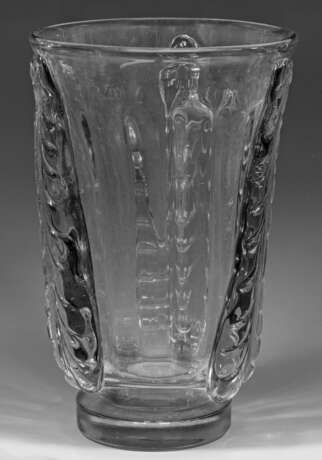 Große moderne Murano-Vase mit Blattdekor - фото 1