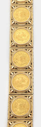 Goldmünzen-Armband - Foto 1