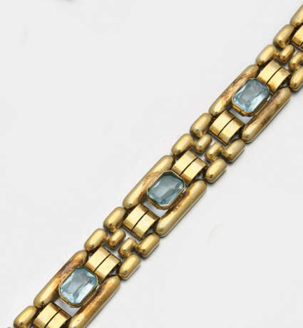 Aquamarin-Armband aus den 50er Jahren - photo 1