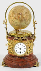 Horloge à pendule insolite Cosmographique par Ch. Henard Cie.