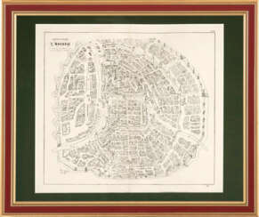 Karte «Moskau 1661» (XIX Jahrhundert)