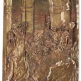 A PAIR OF GILT AND POLYCHROME PANELS DEPICTING THE CIRCUMCISION AND CHRIST BEFORE THE ELDERS - photo 1