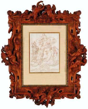 POSSIBLY BY OR AFTER GERARD VAN OPSTAL (1594/97-1668), FRANCO-FLEMISH, LATE 17th / EARLY 18TH CENTURY AND THE DRAWING, ITALIAN, 17TH CENTURY - Foto 1