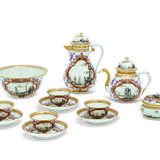 Meissen, Colln. SERVICE A THE ET CAFE EN PORCELAINE DE MEISSEN DU XVIIIe SIECLE - Foto 1