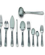 Cutlery set. SERVICE DE TABLE EN ARGENT
