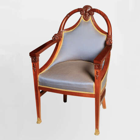 “Seating set mahogany XIXth century” - photo 5