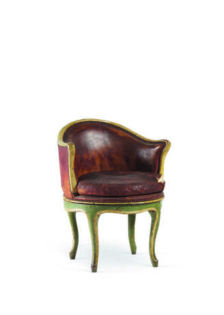 FAUTEUIL DE BUREAU D`EPOQUE LOUIS XV - Foto 1