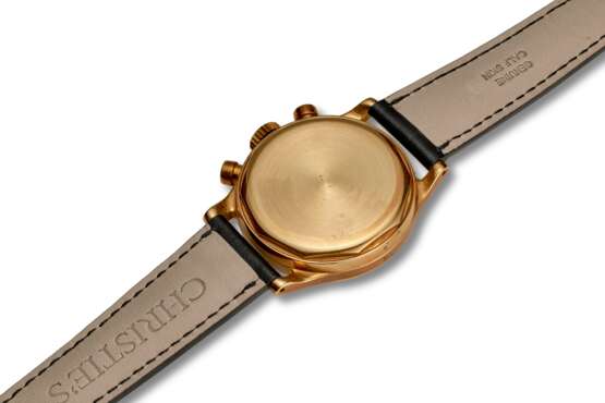 Patek Philippe. PATEK PHILIPPE, GOLD CHRONOGRAPH, REF. 1463 - RETAILED BY TIFFANY & CO. - фото 2