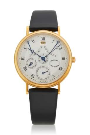 Breguet. BREGUET, YELLOW GOLD PERPETUAL CALENDAR WITH EQUATION OF TIME, REF. 3477 - Foto 1