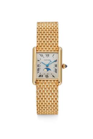 Cartier. CARTIER, TANK, 18K YELLOW GOLD, MOONPHASES, REF. W1500800 - Foto 1