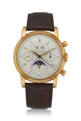 PATEK PHILIPPE, GOLD PERPETUAL CALENDAR CHRONOGRAPH, REF. 2499 3RD SERIES