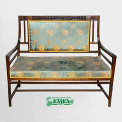 Seating set made of oak (beginning of XX century)