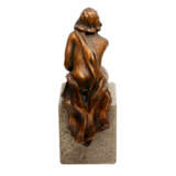 Konvolut 3 Figuren, Bronze, 20. JahrhunderTiefe: - Foto 5