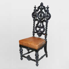 4 chaises de style Néo-Renaissance