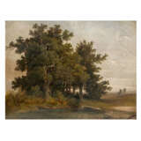JOHANN, Hermann (1821-1884) 'Bäume am Weiher', 19. Jahrhundert - фото 1
