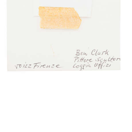 CLARK, BEN (Künstler 20. Jahrhundert, Italien), 2x "Firenze - Florenz", - photo 5