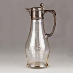 Jug of silver in the art Nouveau style