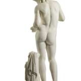 Schadow, Rudolf. A WHITE MARBLE FIGURE OF A YOUTH, POSSIBLY PARIS OR GANYMEDE - photo 4