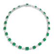EMERALD AND DIAMOND NECKLACE, FRED - Auktionsarchiv