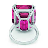 SPINEL AND DIAMOND RING - фото 2